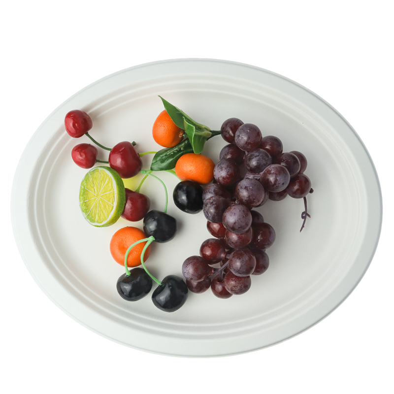 10 inch elliptical disc (white/natural)