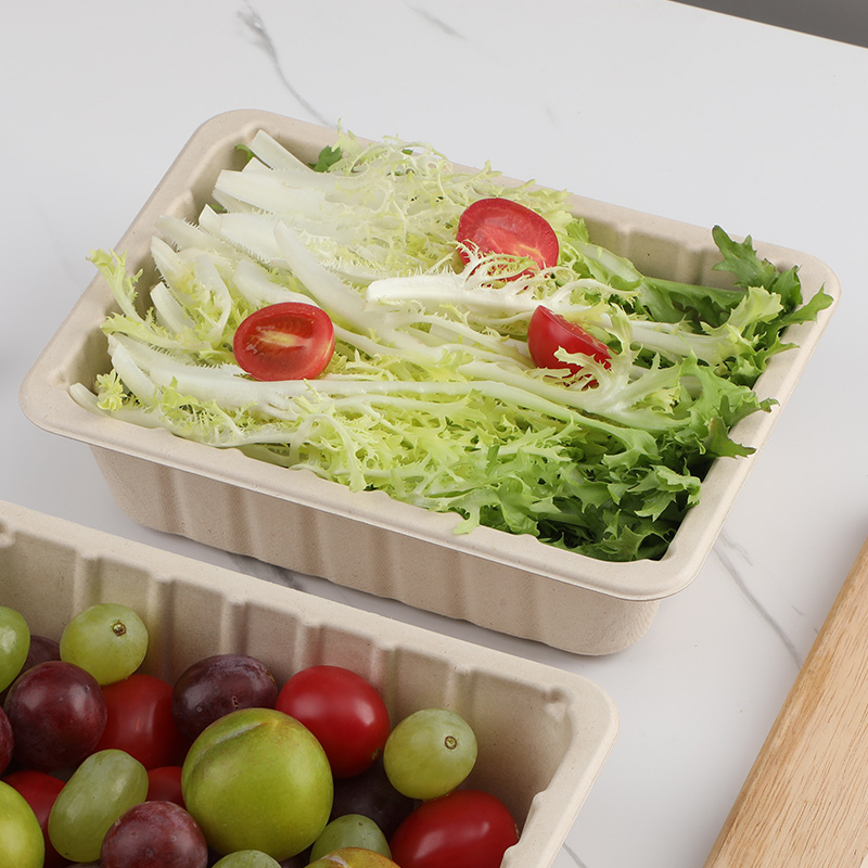 Multiple sizes of fresh food trays (original color)