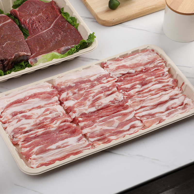 Multiple sizes of fresh food trays (original color)