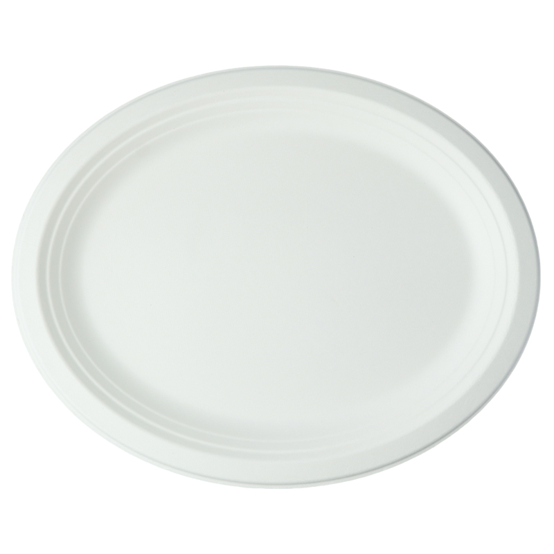 10 inch elliptical disc (white/natural)