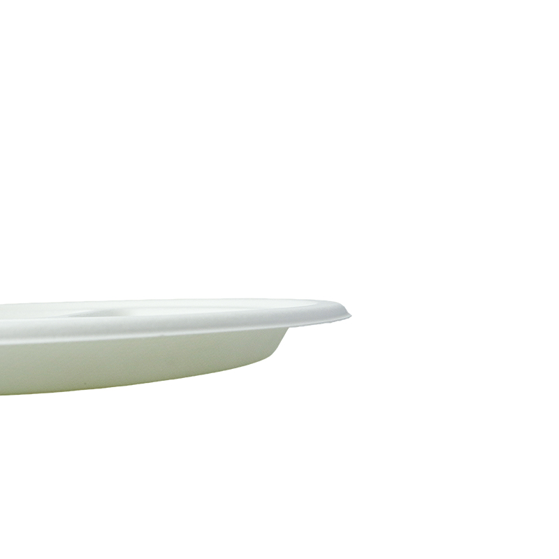 10-inch 3-grid tray (white/natural)