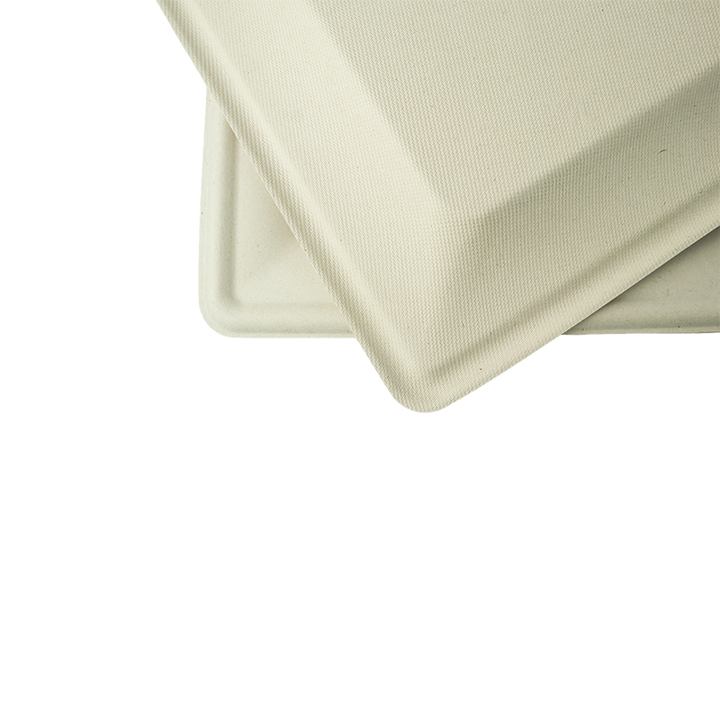 10-inch square plate (white/natural)