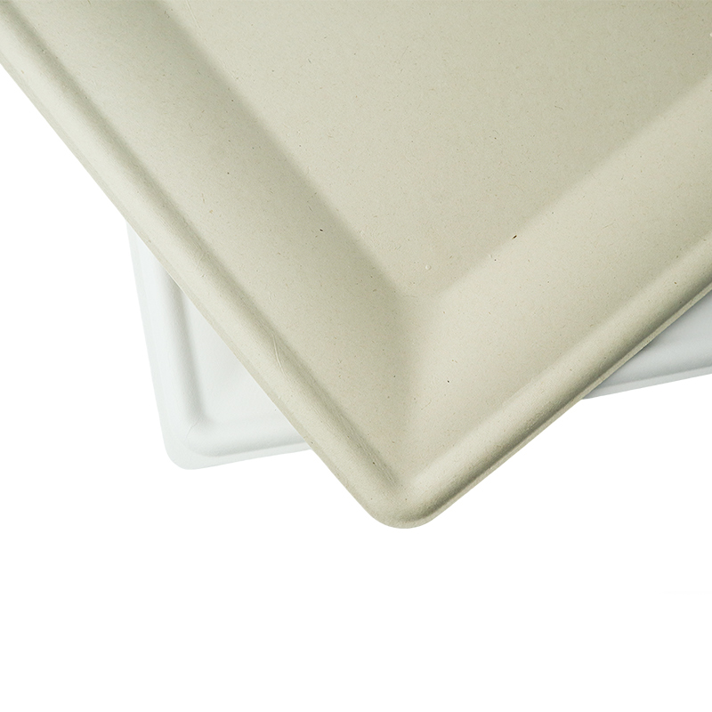 10-inch square plate (white/natural)